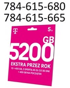 2X starter T-Mobile 784-615-665 oraz 680 łatwy złoty numer PARA