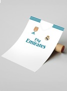 Plakat na ścianę A3 (bez ramki) Real Mardyt 17/18