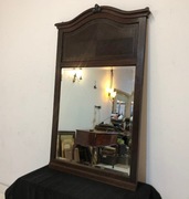  ORZECHOWE LUSTRO SECESJA KRYSZTAŁ TRANSPORT CAŁA POLSKA 