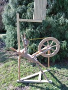Stary kołowrotek kompletny sprawny nr 1