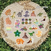 Komplet naklejek | Pradawny ląd