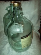 SZKLANE GĄSIORY 5 LITRÓW NA WINO - ITALY