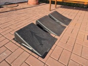 Nijdam crossing bump rampa skocznia najazd  stunt bmx hulajnoga kicker