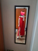 Długa czerwona sukienka hiszpanka rozmiar S