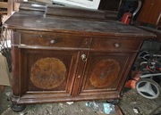 Stary pomocnik / bufet / komoda fornirowany dębowy