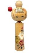 Japonia. Sosaku Kokeshi, sygnowana. II połowa XX w.