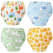 Nowe majtki treningowe dla chłopca nauka sikania odpieluchowanie 4 szt