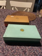 Pudełko do slajdów przeźroczy 100 sztuk numerowane wkłady 