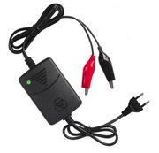 Ładowarka prostownik do akumulatora żel żelowy AGM 12V 1A 1300mA