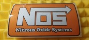 NOS NITROUS OXIDE SYSTEMS NAKLEJKA STICKERS