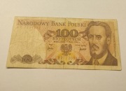 Banknot 100 zł 1976 r Seria BR