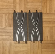 Tor Carrera Go, dwie zmiany pasa, skrzyżowanie, skala 1:43