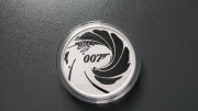 James Bond Tuvalu 2022r 1oz uncja srebrna moneta 999