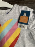 Sukienka tunika bawełniana 86 92 z metką