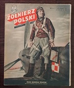 ŻOŁNIERZ POLSKI 6/1945 - Loty i boje myśliwców "Warszawy"... Eisenhower...