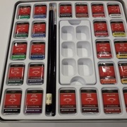 Koh-I-Noor Farby Akwarelowe Mondeluz 24 Kol metalowa kasetka 1636