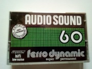 Kaseta Audio Sound 60 ferro dynamic