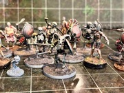 RPG D&D Dungeons and Dragons mini figurki Undead Skeleton Army 