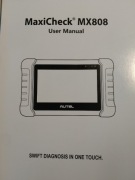 AUTEL MaxiCheck MX808 materiały pomocnicze instrukcja PL