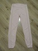 SNJOR damskie spodnie getry pudrowy jasny róż 100% wełna _ XL