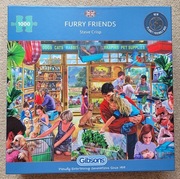 Puzzle Gibsons 1000 - Futrzaści przyjaciele - 2019 - IDEALNY/NOWY