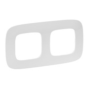 Ramka podwójna Legrand biały Valena Allure