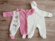 Pajacyk niemowlęcy ocieplany rozm. 74 - 9 m-cy  + drugi. Gratis 