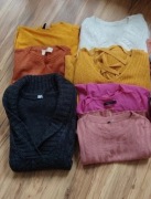 Odzież używana swetry 7 sztuk Orsay S.oliver Mango