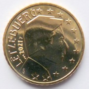 LUKSEMBURG  2021 50 CENTÓW "MOST" UNC !!!!!!!!!!