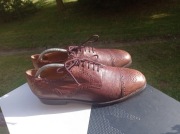 Heinrich Dinkelacker luksusowe buty męskie rozmiar 8 UK 