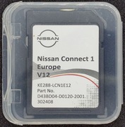 Aktualizacja map Nissan Connect 1 LCN1V12 2022 EU