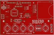 Płytka PCB SIO2SD do Atari XL/XE