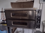 Piec do pizzy 2-komorowy, 2x4 pizza 350 mm 