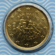 SAN MARINO  2005 50 CENTÓW UNC !!!!!!!!!!