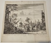 Unikatowa rycina historyczna – "Kapitulacja Ostendy (1604)" Simona Fokke