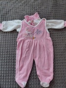 Zimowa baby paka dla niemowlaka ubranka ciepłe dziewczynka