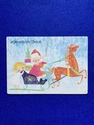 Irena Czarnecka Boże Narodzenie Wesołych Świąt pocztówka