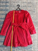 Sukienka czerwona welurowa Mayoral 128