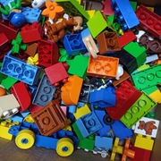 Duży zestaw klocków Lego Duplo Mix