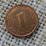 Niemcy RFN 1 pfennig 1984 D