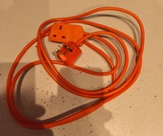 Przedłużacz angielski 3 metry 13 A