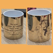 Kubek z nadrukiem mąż mówi