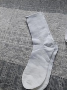 Skarpetki wysokie białe 38-42 5pack vintage