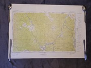 Mapa Topograficzna Cisna