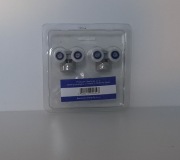 Deante rolki górne podwójne do kabiny prysznicowej – komplet 2 szt.