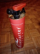 Butelka w kształcie gaśnicy po wódce z Chorwacji 