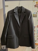 PEŁEN ZESTAW galowy - garnitur + kamizelka, 158cm