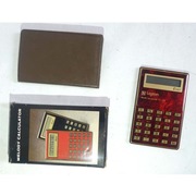 Vintage Logitech Melody Calculator LC 202 etui