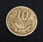 Moneta 10 groszy 1965 Al 