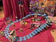 LEGO friends zestaw 41001 Magiczne, 41130 Kolejka górska w parku rozrywki